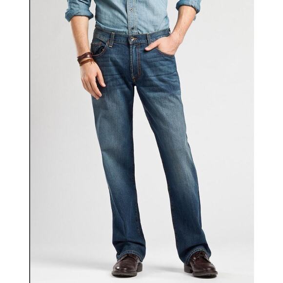 Lucky Brand 487 Relaxed Fit Jeans 36/34 - Picture 1 of 9